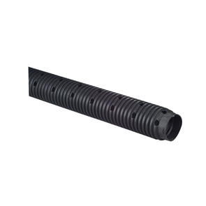 Corrugated Single Wall Perforated Straight Pipe