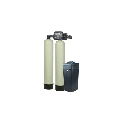 Water Tender Twin Tank Softener with Clack WS1CC Valve