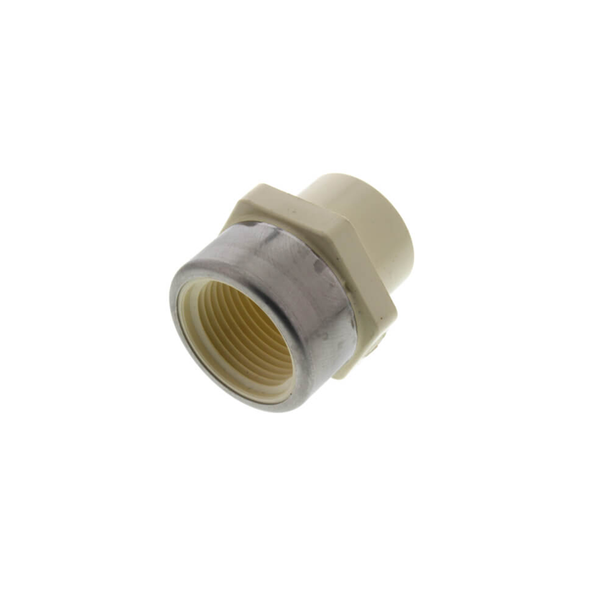 CPVC Female Stainless Steel Reinforced Adapter