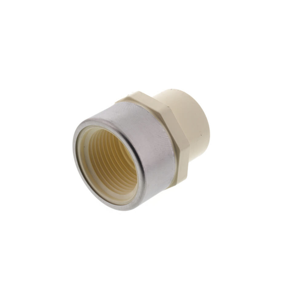 CPVC Female Stainless Steel Reinforced Adapter