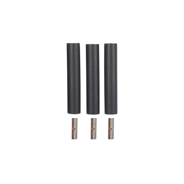 3 Wire Black Heat Shrink Splice Kit