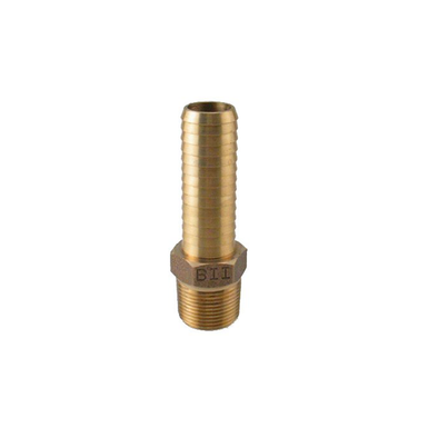 Brass Male x Insert Reducing Adapter Extra Long