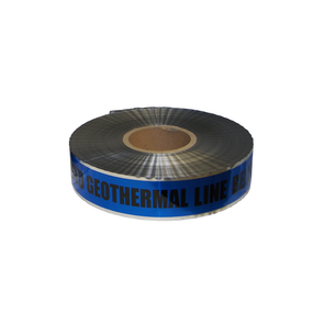Caution Detection Geothermal Tape