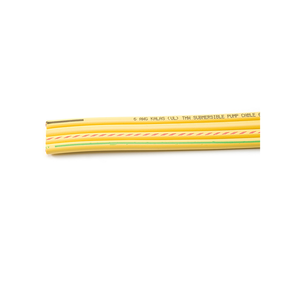 12/3 Flat Yellow Wire
