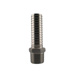 Stainless Steel Extra Long Reducing Male x Insert Adapter