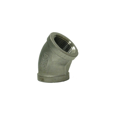 Stainless Steel Threaded 45º Elbow