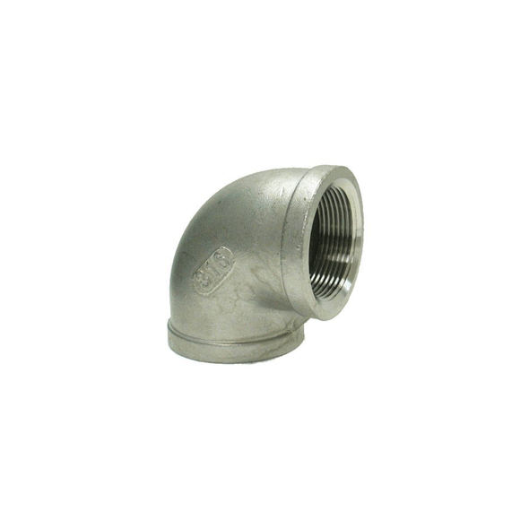 Stainless Steel  Threaded 90º Elbow